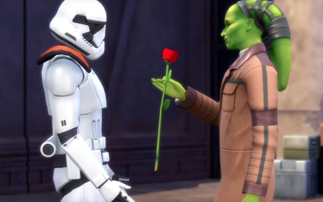 roman3d communication veille digitale sims4 sims 4 ea pack l'univers univers starwars star wars batuu ps4 pc xbox 360 jeu jeux video vidéo game joueurs fans annoncés annonce officiel